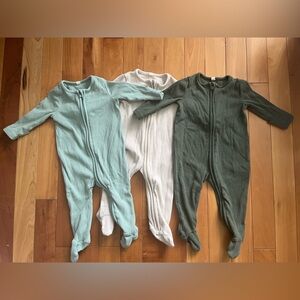 MORI sleepsuits (size 0-3 months)